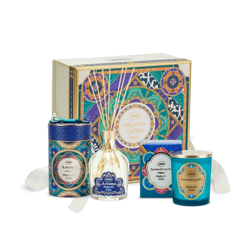 Majestic Gala Home Aroma- und Kerzen-Duo-Set