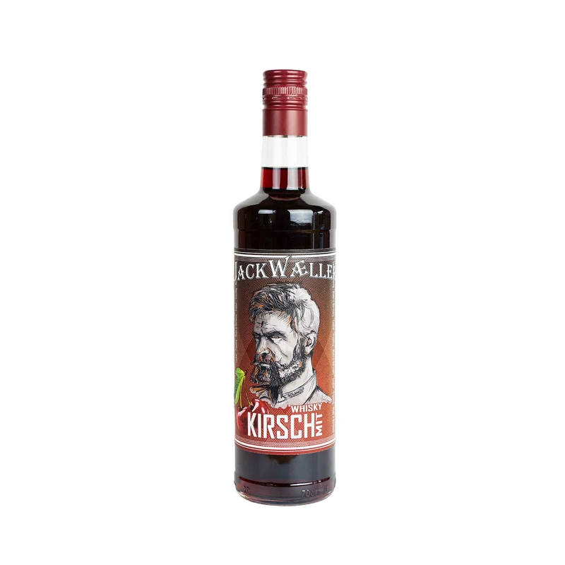 Jack Waeller Kirschlikör mit Whisky 20%vol. 0,7l