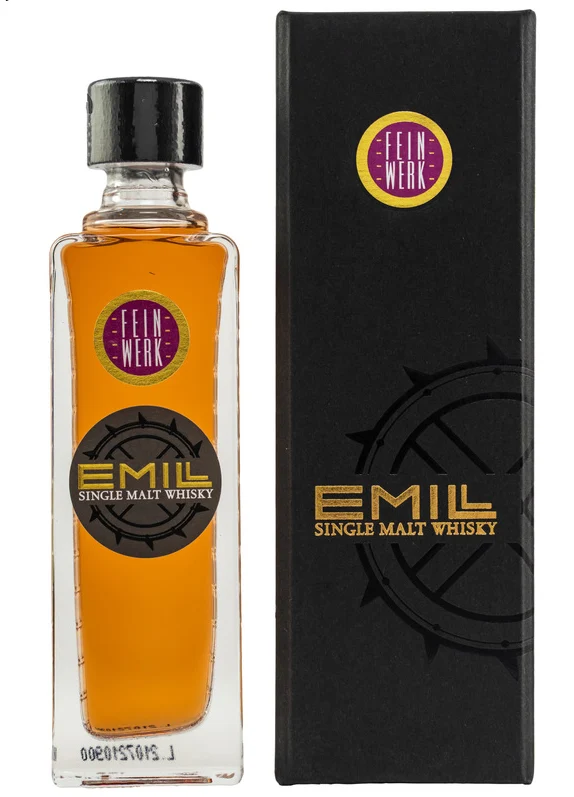 EMILL Feinwerk – Single Malt Whisky – Portwein-Finish 42%vol. 0,05l