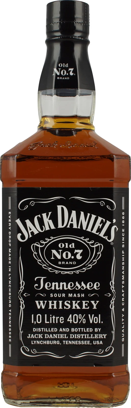 Jack Daniels Tennessee Whiskey No. 7 | 40 % | 1 L