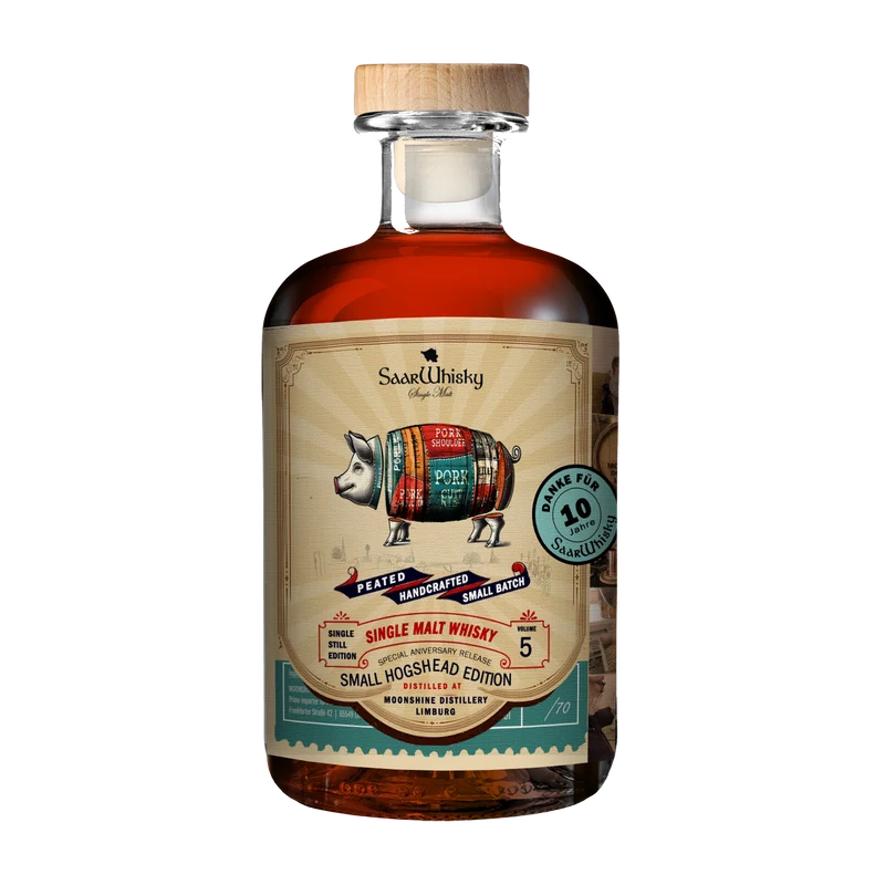SaarWhisky The Single Still Whisky Vol.5 52,3%vol., 0,5l