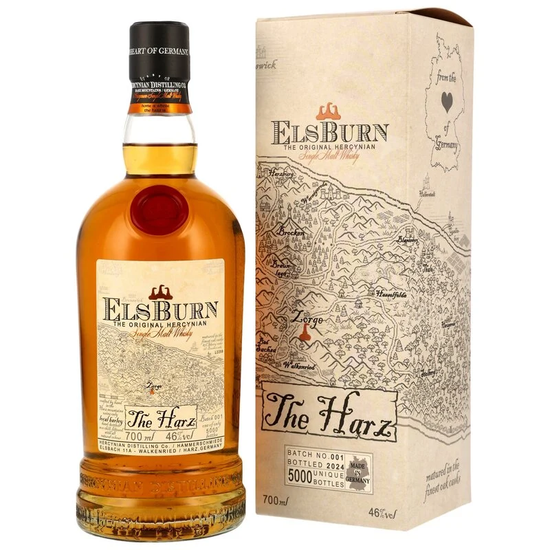 Elsburn The Harz Single Malt Whisky 46%vol., 0,7l