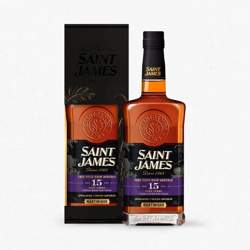 Saint James Vieux 15YO 43% 0,7L - Neue Flasche