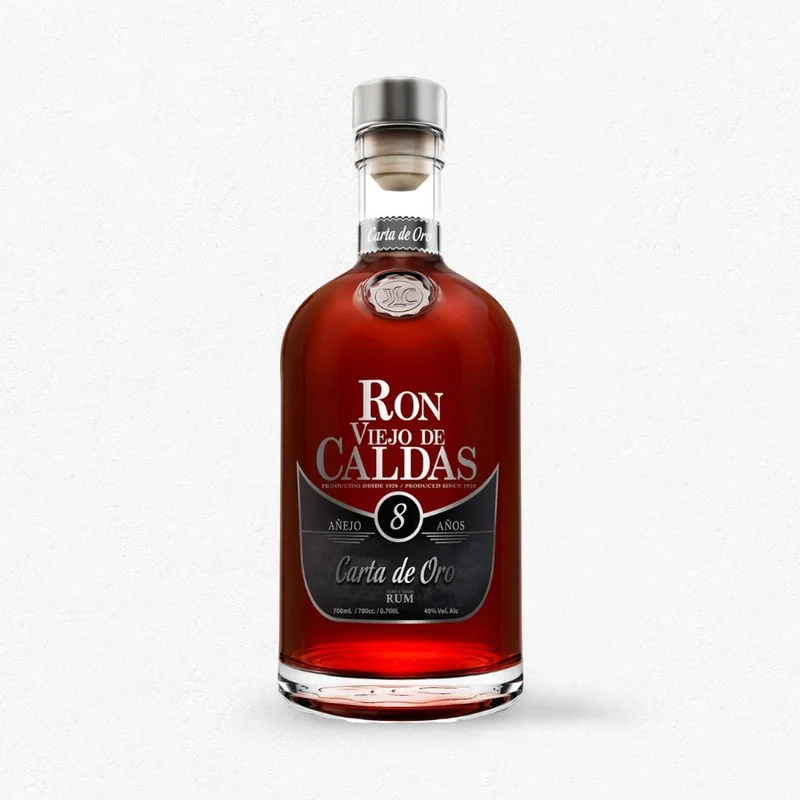 Ron Viejo de Caldas Carta de Oro 8YO 40% 0,7L