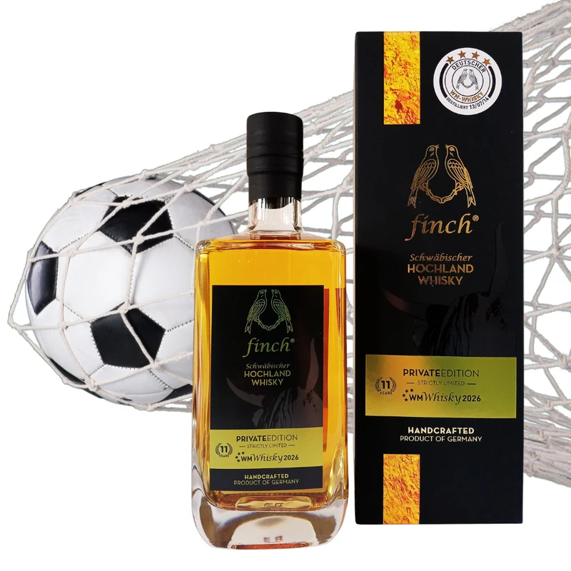 finch® Schwäbischer Hochland Whisky PRIVATEEDITION WM Whisky 2026 (0,5 l)