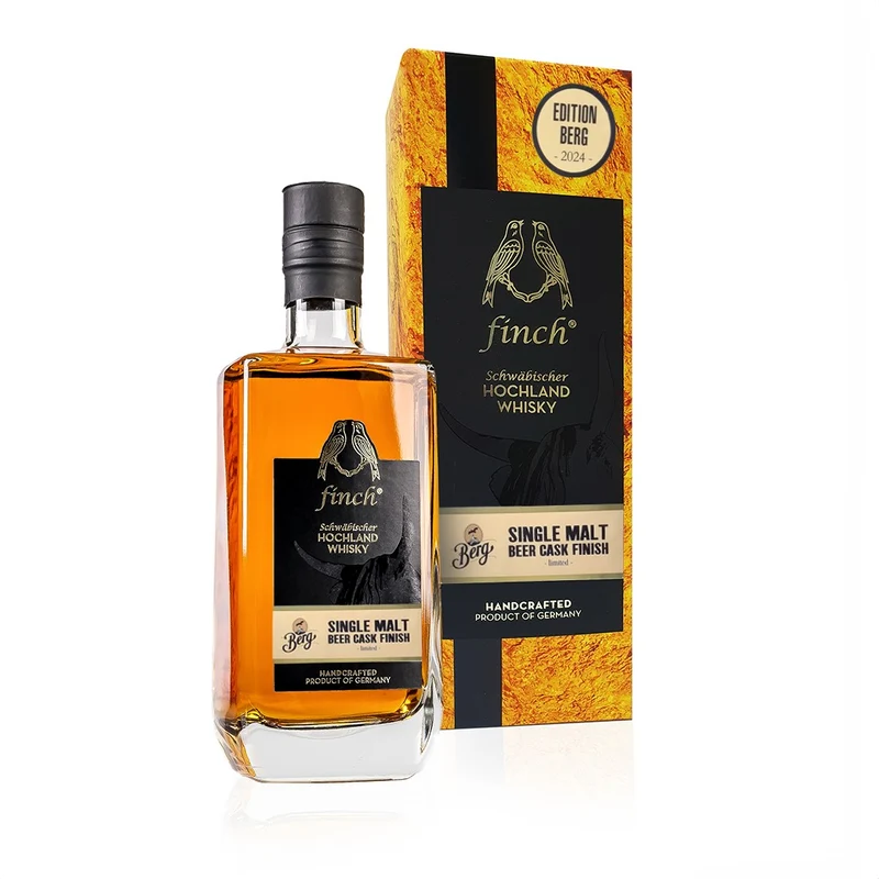 finch® Schwäbischer Hochland Whisky EDITION BERG 2025 Single Malt Beer Cask Finish (0,5 l)