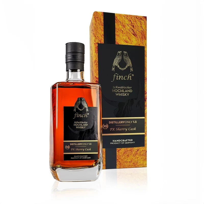 finch® Schwäbischer Hochland Whisky DISTILLERYONLY 1.3 PX Sherry Cask (0,5 l)