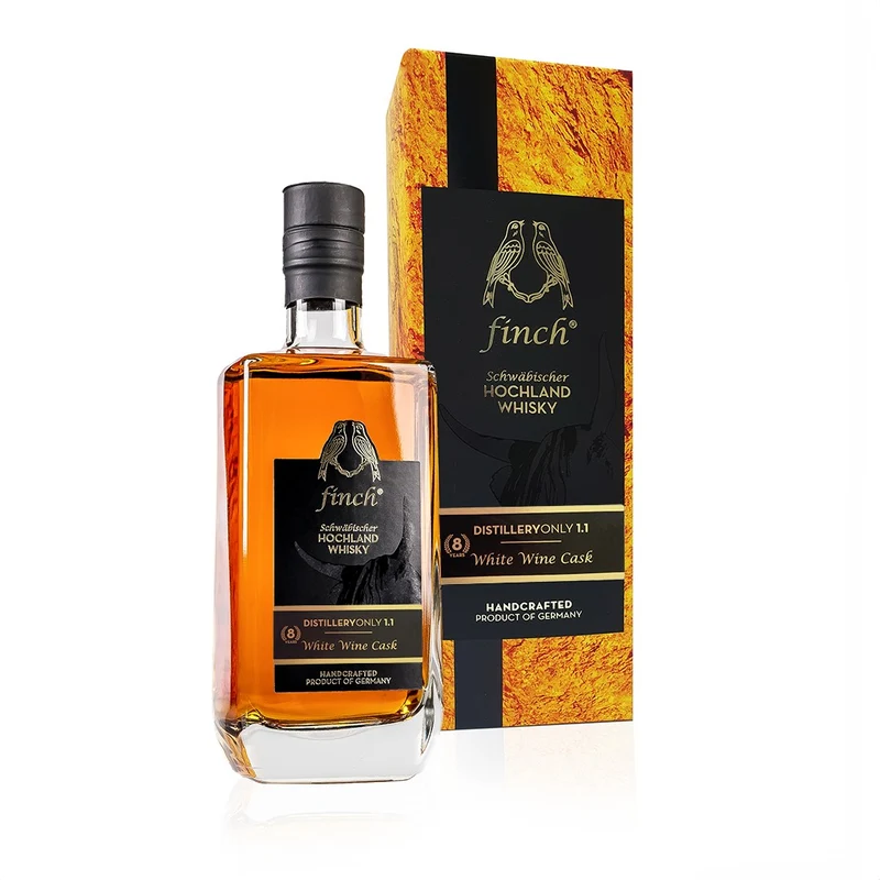 finch® Schwäbischer Hochland Whisky DISTILLERYONLY 1.1 White Wine Cask (0,5 l)