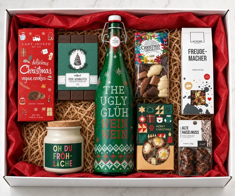 🎄 Geschenkbox „Merry Team Moments“ – festliche Genussbox fürs Team