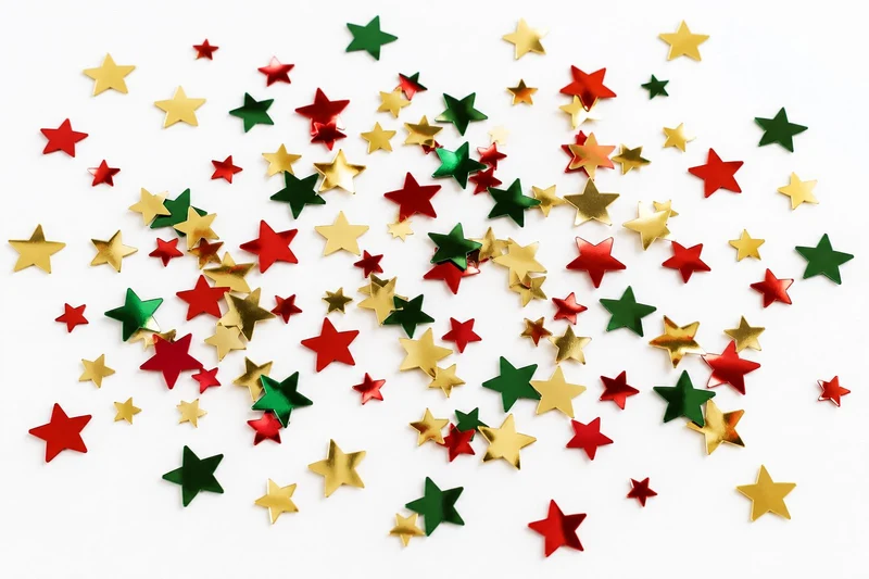 Extra: weihnachtliches Dekostreu