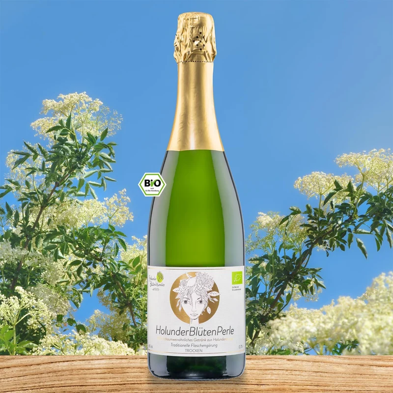 Bio-HolunderBlütenPerle 0,75L