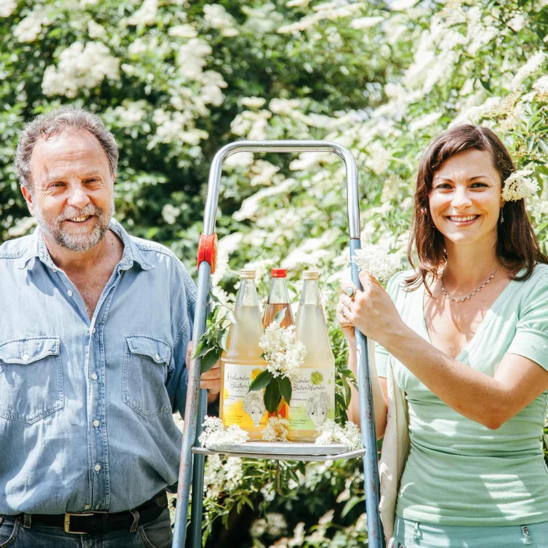 Bio-HolunderBlütenPerle 0,75L