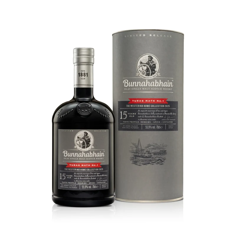 Turas Math No.1 15 Year Old Spirit Fully Matured Manzanilla & Amarone Cask Finish
