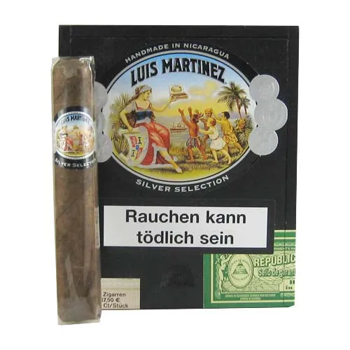 John Aylesbury Luis Martinez Silver Selection Hamilton (Robusto)