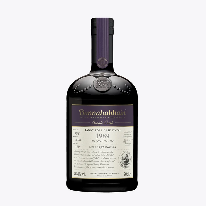 Single Cask Release - Rare 1989 Tawny Port Cask Finish