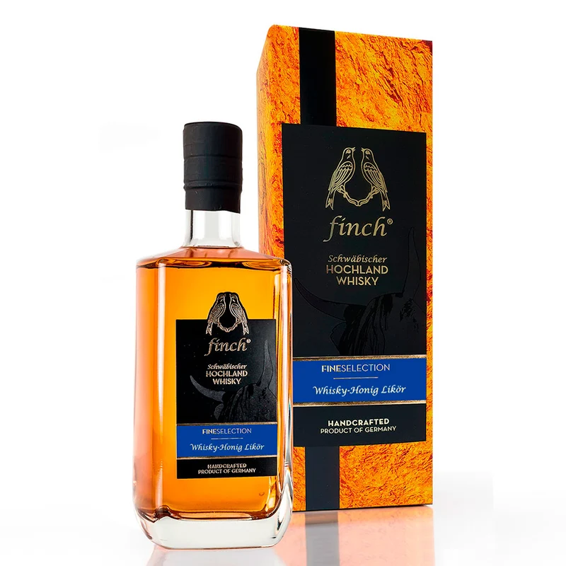 finch® Schwäbischer Hochland Whisky FINESELECTION Whisky-Honig Likör (0,5 l)