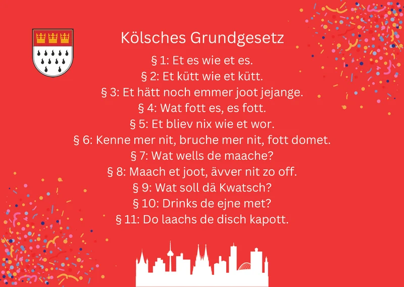 Karnevals Geschenkbox „Kölle Alaaf!“ mit Kölsch, Kamelle & Konfetti