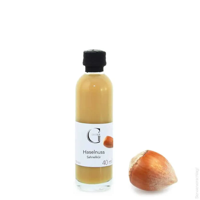 Haselnuss Sahnelikör - mini 40ml