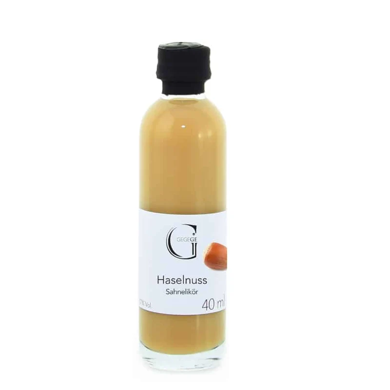 Haselnuss Sahnelikör - mini 40ml