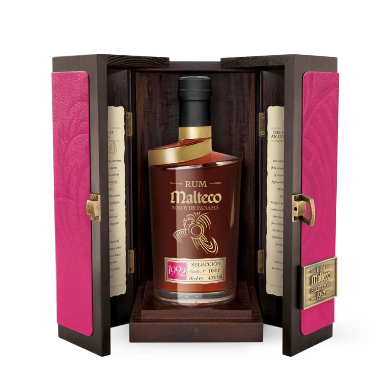 Malteco Selección 1992 Rum - Wooden Box 40% 0,7L