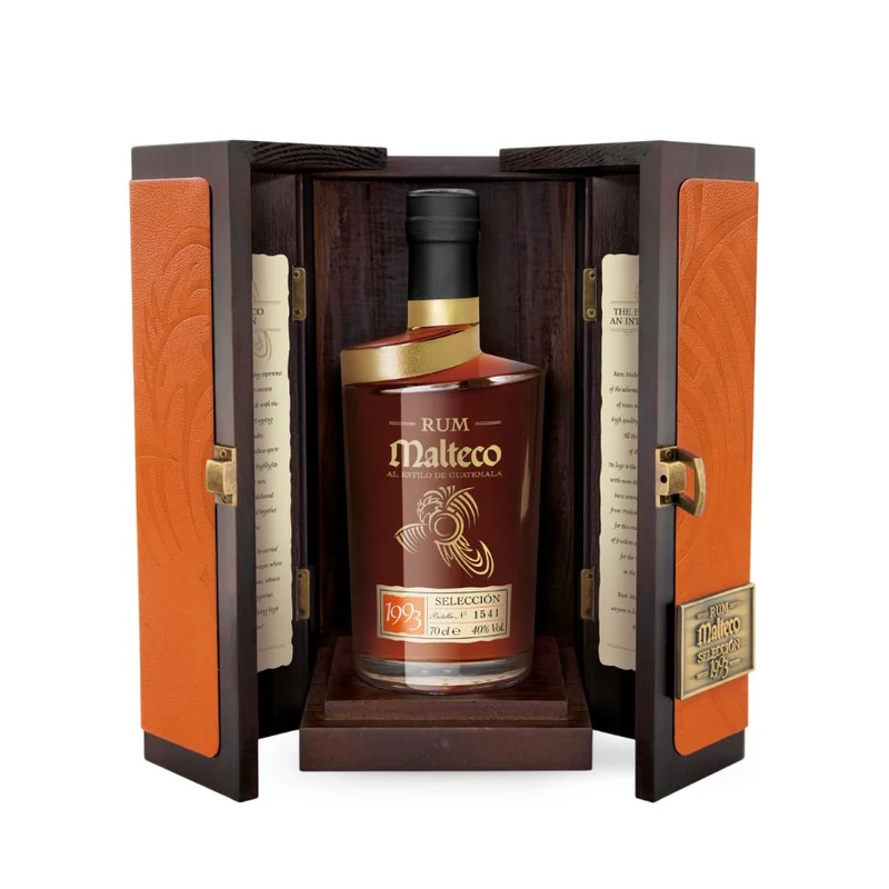 Malteco Selección 1993 Rum - Wooden Box 40% 0,7L