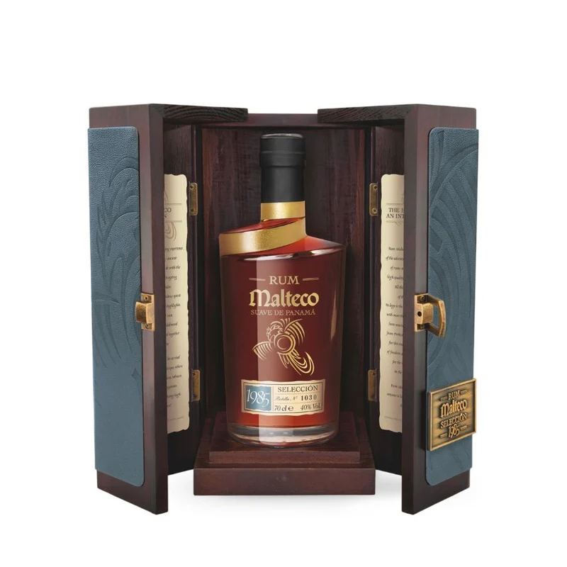 Malteco Selección 1985 Rum - Wooden Box 40% 0,7L