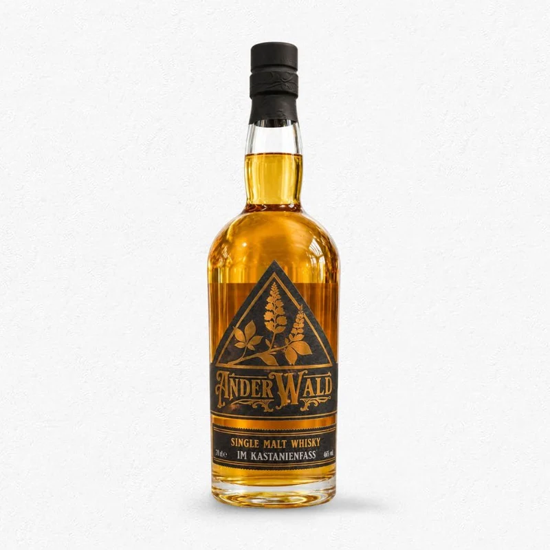 Anderwald Single Malt Whisky im Kastanienfass 44% 0,7L