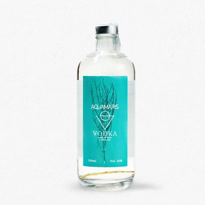 Aquamaris Vodka con Aqua di Mare e Salicornia 40% 0,7L