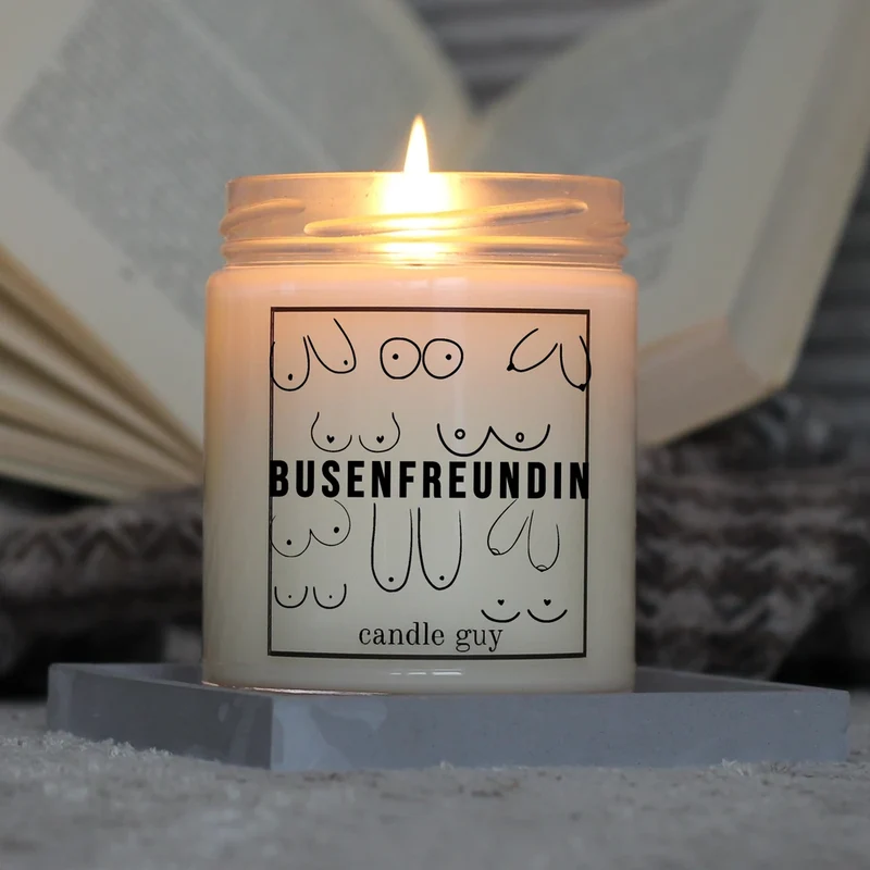Duftkerze Busenfreundin