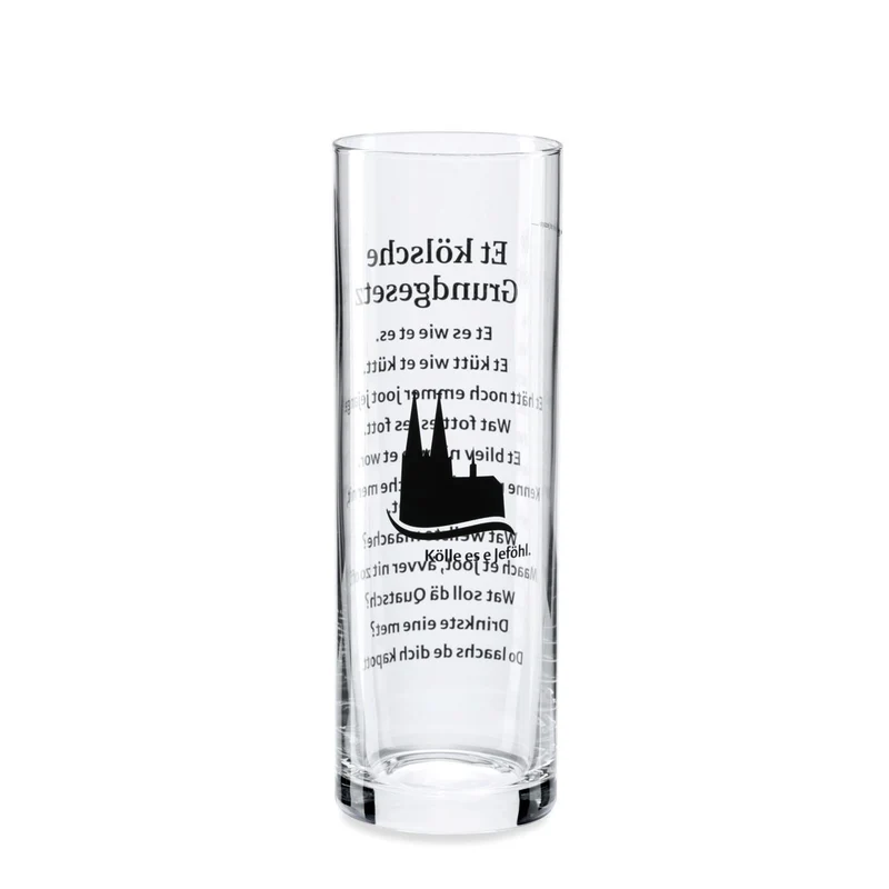 Kölschglas Grundgesetz Köln