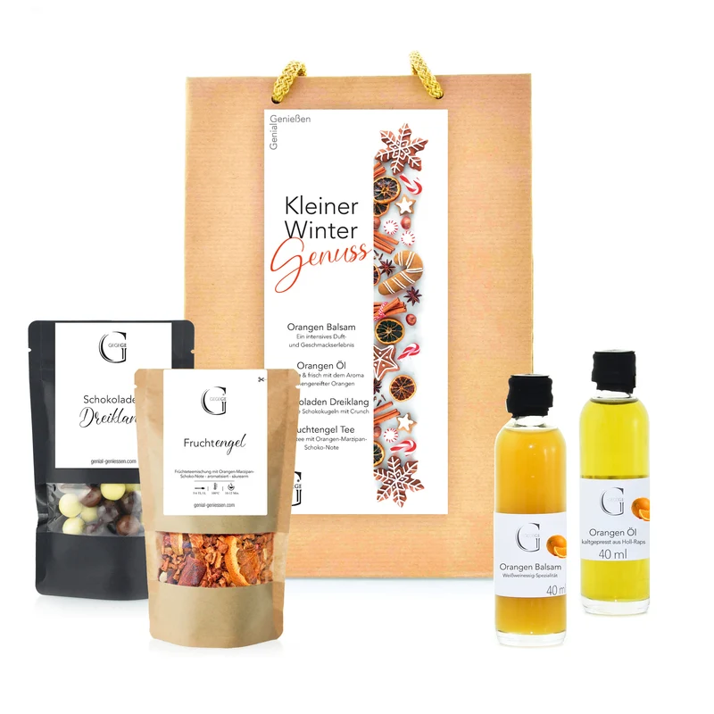 Kleiner Winter Genuss - Geschenktüte