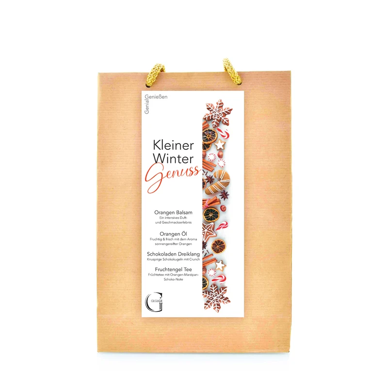 Kleiner Winter Genuss - Geschenktüte