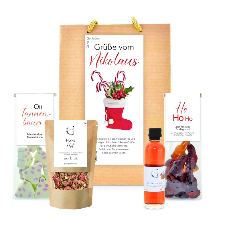 Grüße vom Nikolaus - Geschenktüte