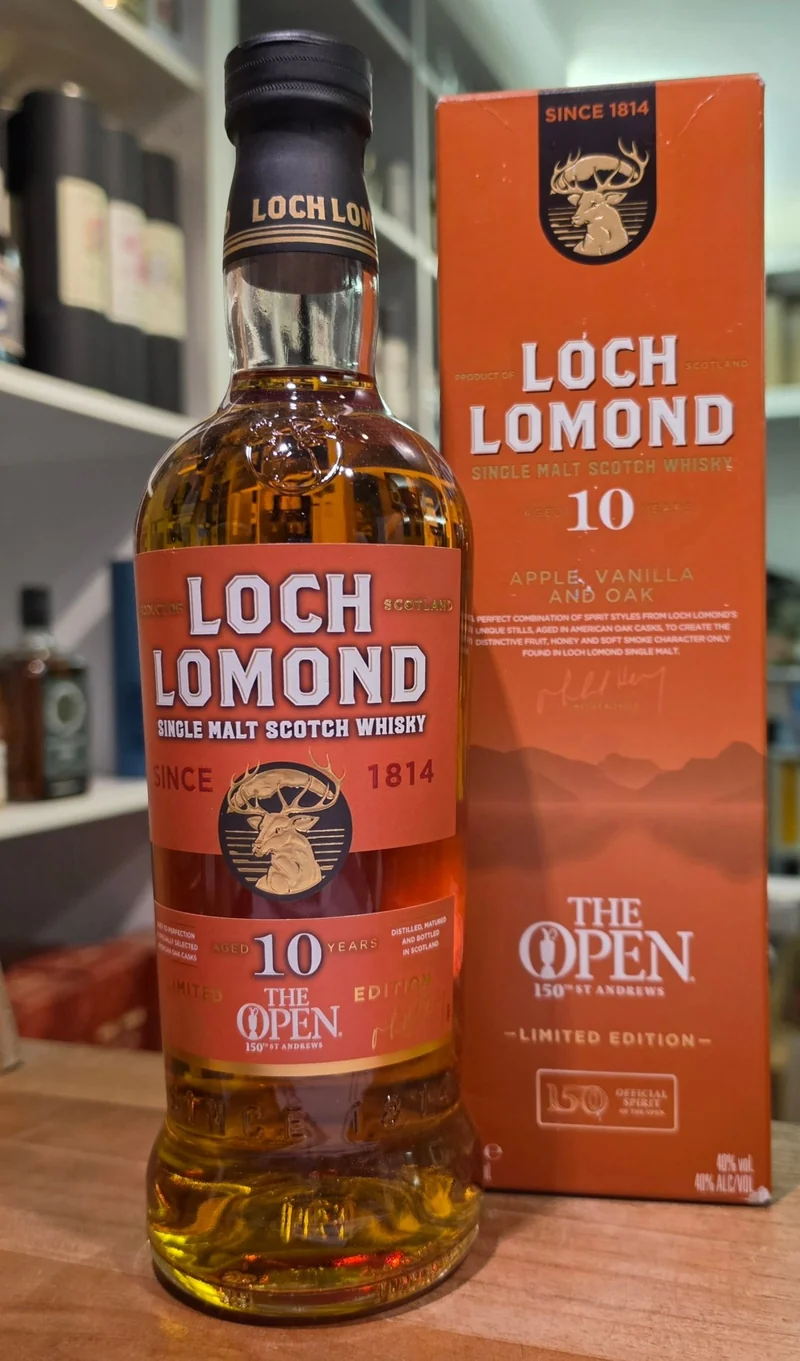 Loch Lomond 10 y Apple Vanilla oak 150th St Andrews The Open limited Edition Whisky 0,7l 46%
