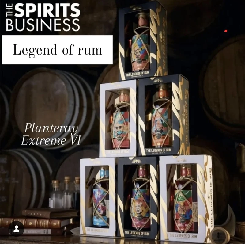 Planteray Extreme No. 6 VI Barbados Dash 2026 Legends of Rum 0,7l 59% vol. single cask Rum Plantation west indies