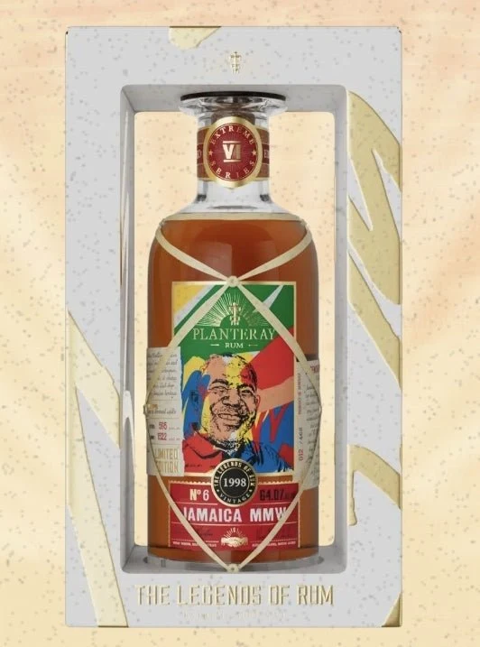 Planteray Extreme No. 6 VI Jamaica MMW 1998 2026 Legends of Rum 0,7l 52% vol. single cask Rum Plantation