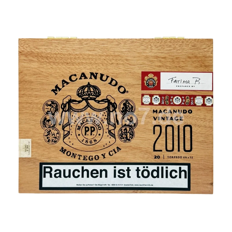 Macanudo Vintage 2010 Torpedo Limited Edition