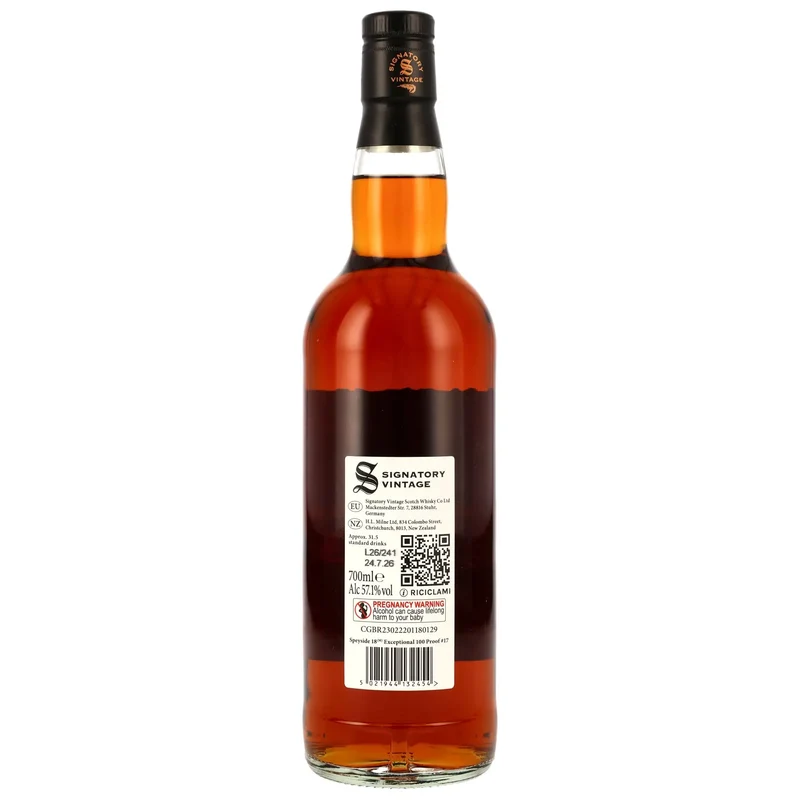 Speyside (M) 100 Proof Exceptional Cask Edition #17 18 Jahre 2008/2026