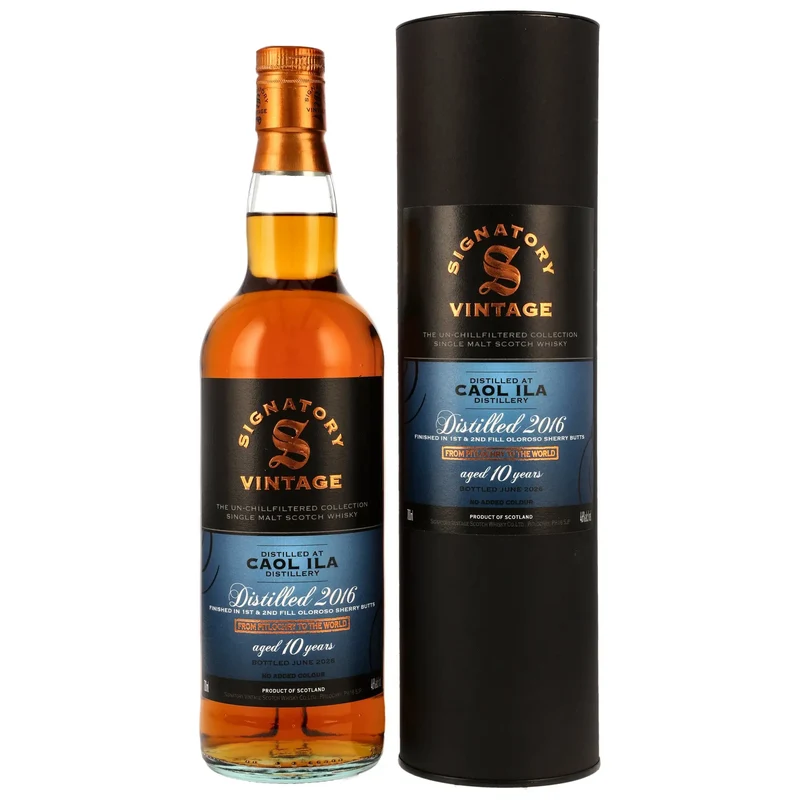 Caol Ila Un-Chillfiltered 10 Jahre 2016/2026