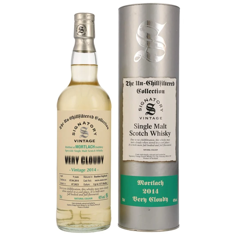 Mortlach Very Cloudy 9 Jahre 2014/2023
