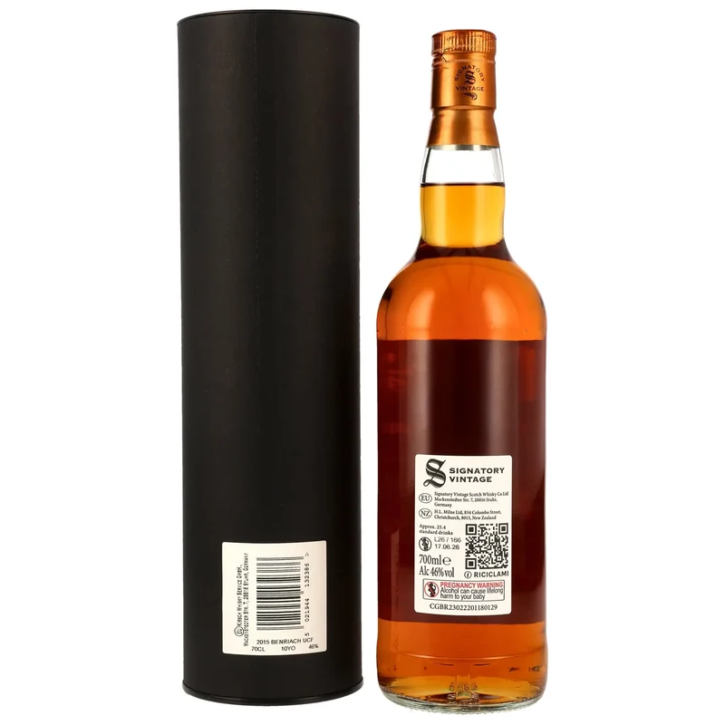 Benriach Un-Chillfiltered 10 Jahre 2015/2026