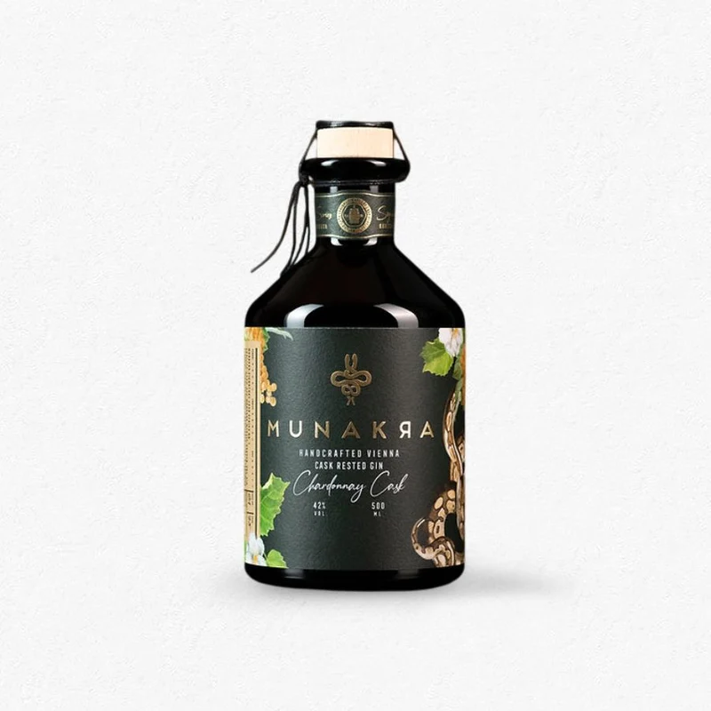 Munakra Signature Dry Gin - Chardonnay Cask 42% 0,5L