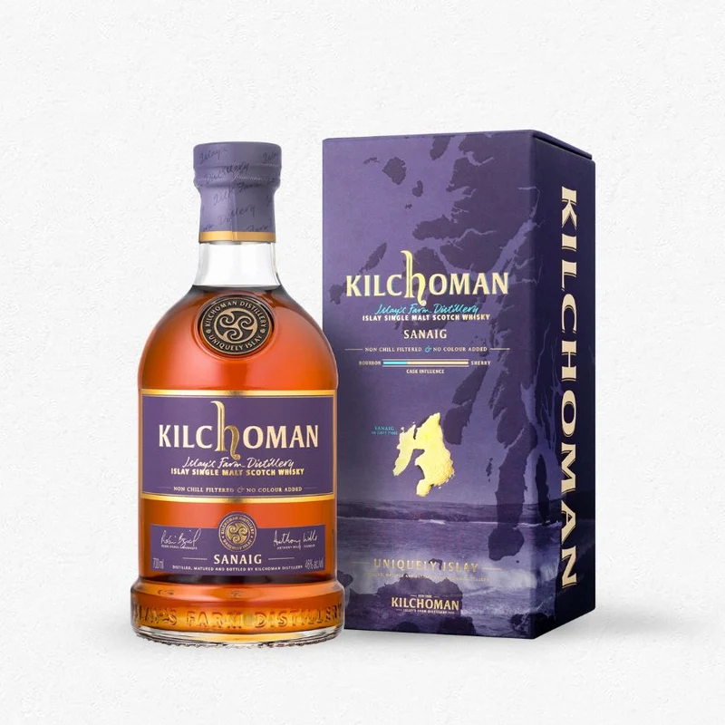 Kilchoman Sanaig Islay Single Malt Scotch Whisky 46% 0,7L