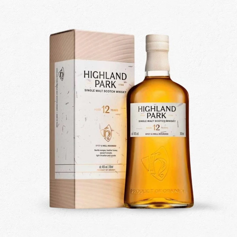 Highland Park 12YO Single Malt Scotch Whisky 40% 0,7L
