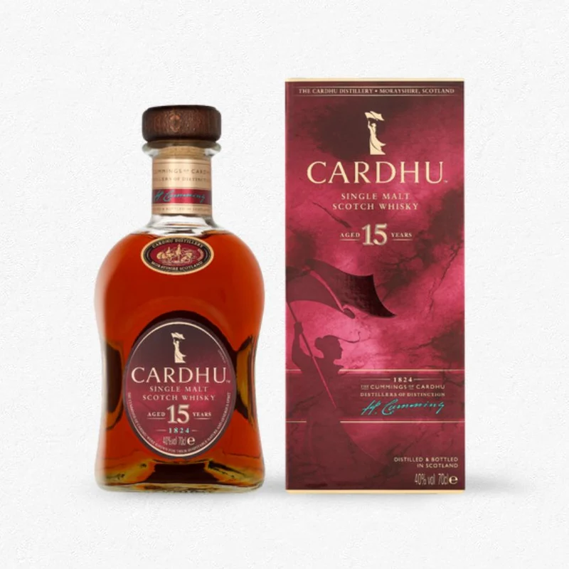 Cardhu 15YO Speyside Single Malt Scotch Whisky 40% 0,7L