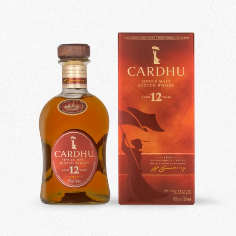 Cardhu 12YO Speyside Single Malt Scotch Whisky 40% 0,7L