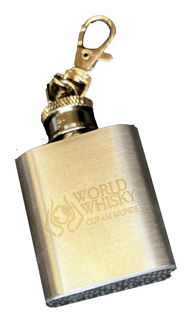 Mini-Flachmann Schlüsselanhänger World Whisky