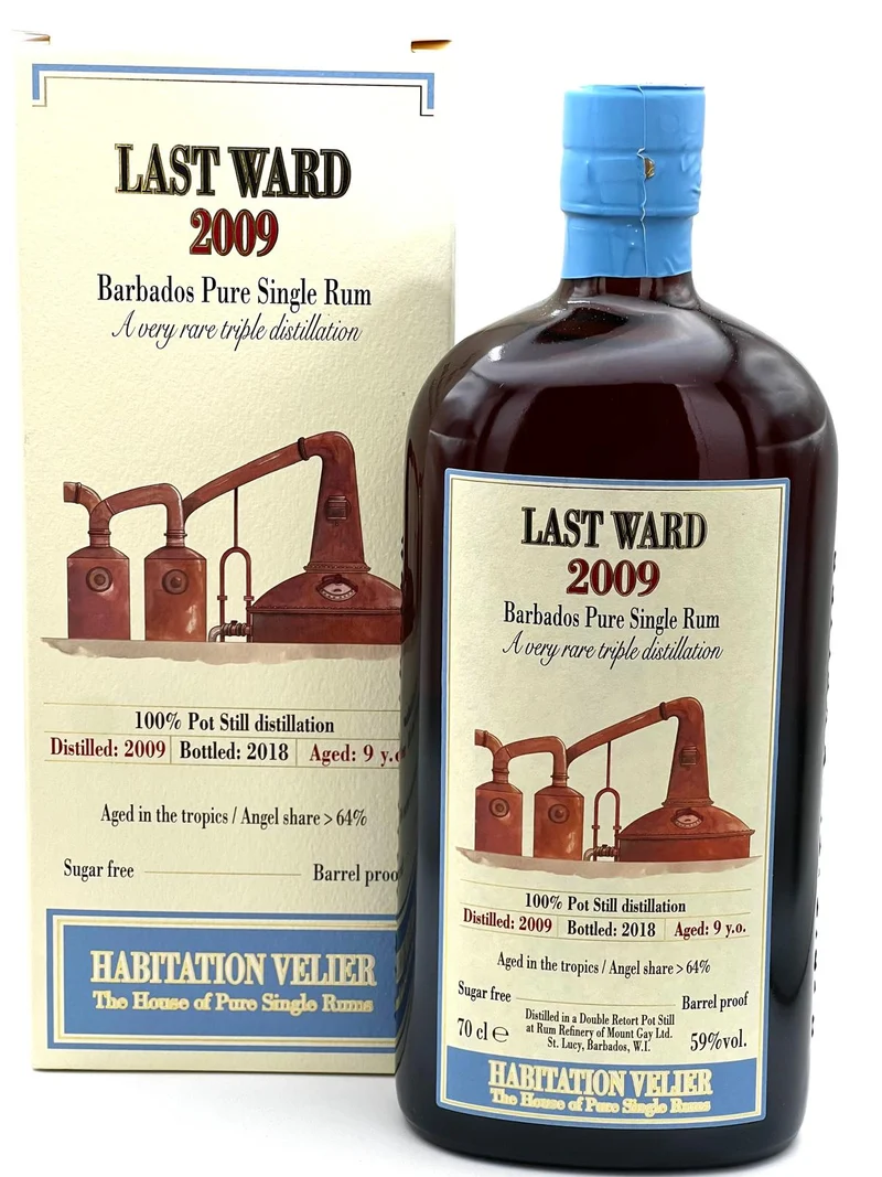 Velier Last Ward 2009 Barbados Mount Gay Rum 0,7l 59 %