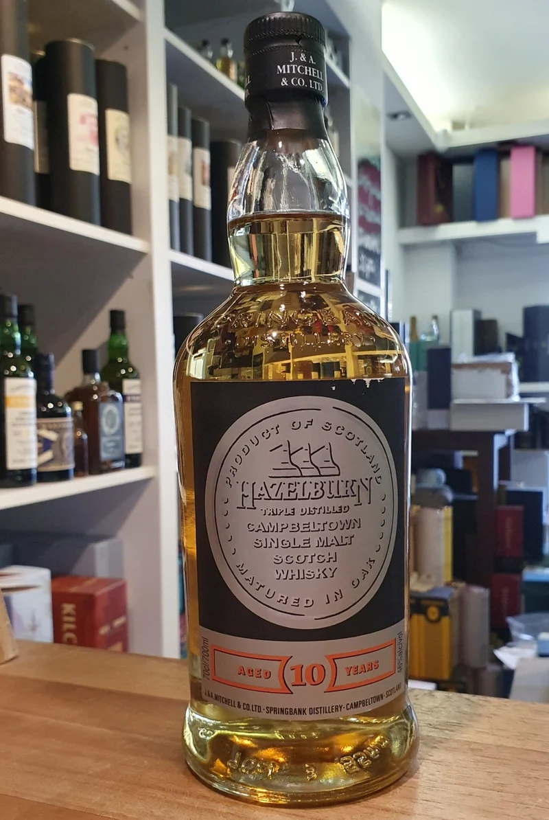 Hazelburn 10 y Bourbon Cask 2026 0,7l 46 % vol. Whisky Campbeltown