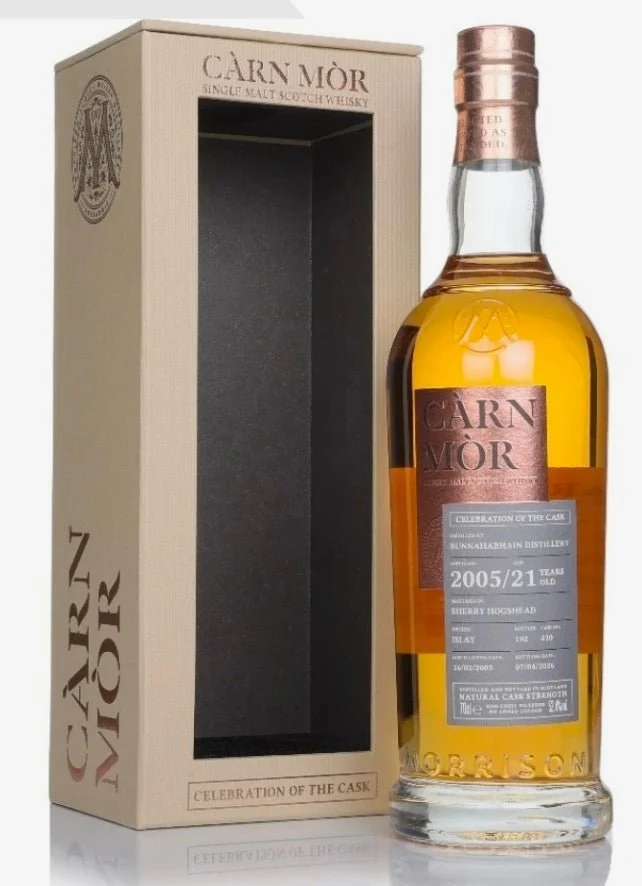 Bunnahabhain 2005 0,7l 52,4% vol Islay COC Carn Mor Celebration of the Cask Whisky